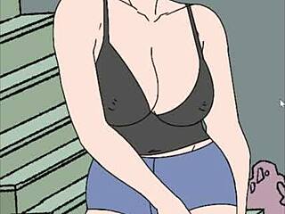 Halloween cartoon porno in a strange house setting. Spooky and hot! 👻