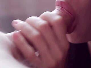 Double trouble with cum swapping and cock worship