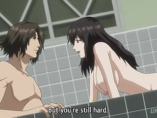 Step Sister and Step Brother Get Wild in Bathtub for Uncensored Hentai Action