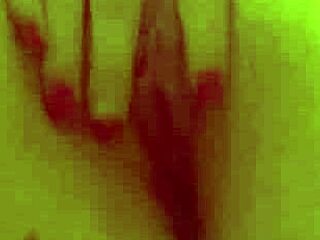 I shave my pussy underwater in the pool for a close-up homemade video