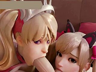 big asses pounded hard in animated anal hentai