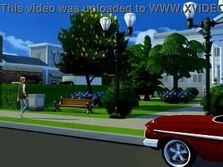 i’m obsessed with this sims 4 back to the future xxx parody.