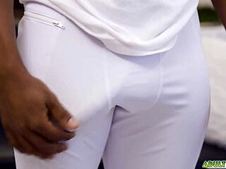 Adrian Hart and Jesse Stone in Intense Interracial Deepthroat Workout