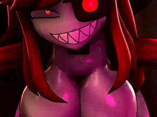 Mimibanger Whiteweasel bangs hard in animated group.