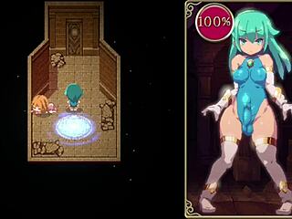 Futa Mage Kanade Loses Control with Pussy Toy in Futanari Dungeon Quest Redo Part 2