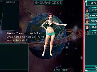 Stranded in Space 11: Chatting with Girls in Futuristic Adventure