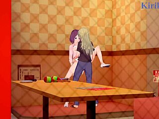 Hey, Rin Toyama and Ko Yagami Go Wild in Lesbian Futanari Action!