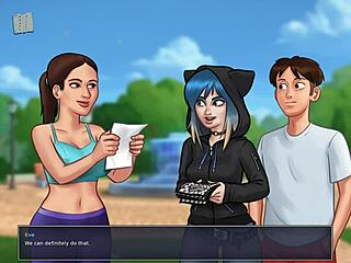 Summertime Saga Episode 120 In Cartoon Game Style