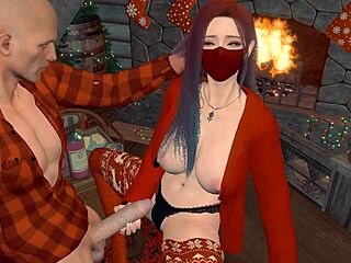 New Year’s Eve Wild Sex with Asian in 3D Animation