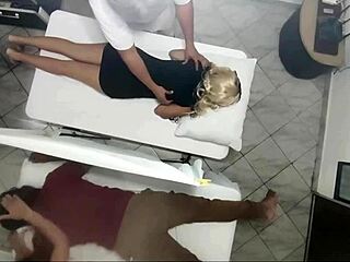 Real Video of Masseuse Having Sex With Wife Beside Husband