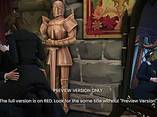 Naughty Lady's Secret Unveiled in 3D Hentai Preview