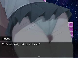 Nympho village student Tamami gets wild in CG hentai action