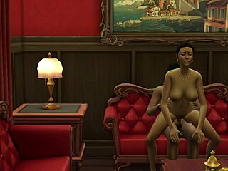 Santu aunty gets naughty with neighbor guy