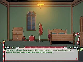 claus surprises santa elf with cum in xmas hentai game