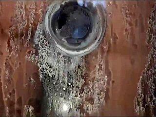 Stepsister Caught with Stepmom’s Dildo in Shower—Will I Join?