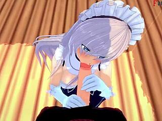 Belfast Seduces Me for Lunch and Hard Fucking in Azurlane Full Movie