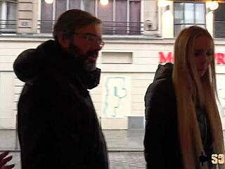 Florane, the blonde coquette, is offered to a stranger.