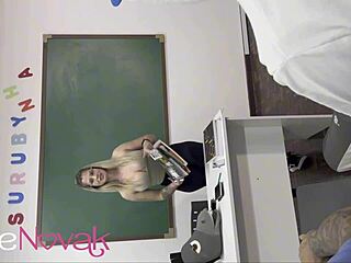 innocent blonde student helps classmates with blowjobs, gets pounded hard -alinenovak com br