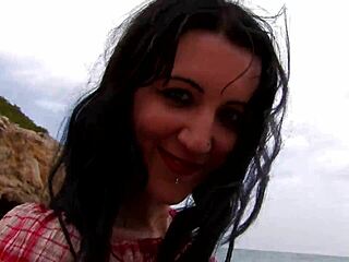 quick outdoor anal fun with my european amateur slut