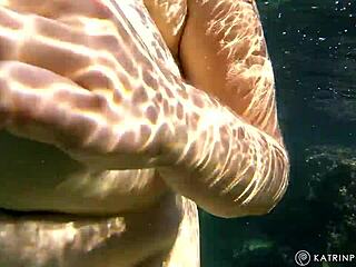 bbw with hairy bush and big ass struts nude in public beach scene