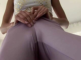 Skinny Teen Gina Gerson Fingers Herself in Dirty Russian Solo