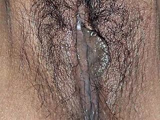 Latina Wifey Teases with Vibrator as Husband Watches Intently