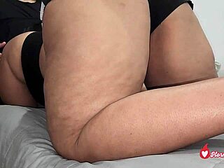 Roommate forced me into rough sex after spying on my stretches