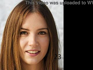 Mistress Kittiwips hogties and humps submissive hubby in French audio