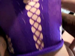 Anal sex on a chair with Christi in POV