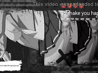 wild hakudak gangbang deepthroat action in anime hentai style 😈💦