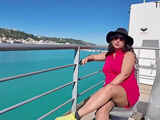 Stepmom's naughty beach trip with stepson becomes a taboo tale