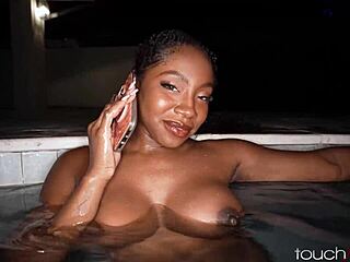 curvy ebony wife bangs another dick for revenge