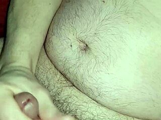 Soloboy uses dildo on ass for cumshot closeup