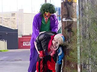 जोकर 2 रेचल लक्से हरली क्विन और गिब्बी जोकर के साथ