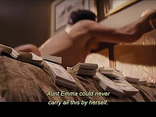 blonde milf shares a kiss in missionary position