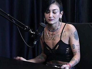 Latina Caroleta Roots Dominates in Sheer Red