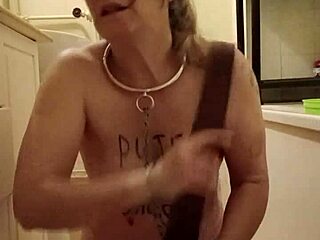 public milf slave gets wet with outdoor bondage play