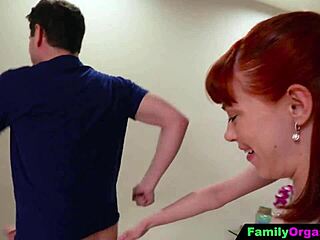 We're grounded by big bro, but these naughty best friends turn it into a wild teen orgy anyway.