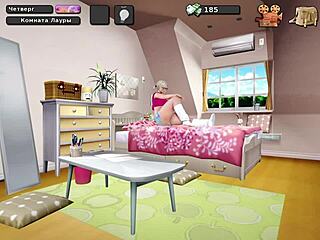 In Max's life gameplay, the story unfolds outdoors with pretty asian characters.