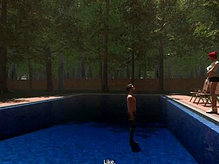 कैरोलाइन कहती है, चलो मेरी फैंटेसीज प्ले करते हैं, मेरे बेस्ट फ्रेंड्स डैड को शेव्ड पस्सी से फकिंग