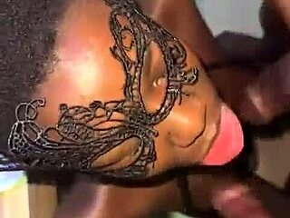 Mature tattooed beauty handles face fucking and blowjob without complaint.