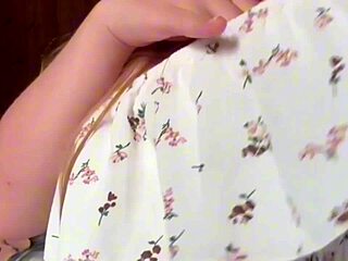 Beautiful Girl Feels Pleasure Masturbating Pussy