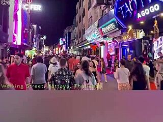 Pattaya Walking Street Halloween 2024 Nightlife with Sexy Costumes