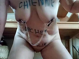 Slave submits in master's office