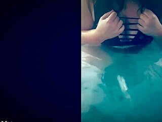 Hot Tub Fun With Horny White Teen 18+ Big Ass Jacuzzi
