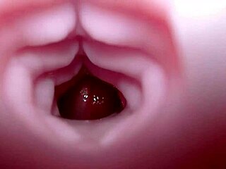 Emelie gets a quickie creampie from the bad dragon monster cock?