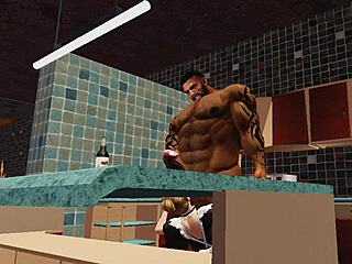 मैं ड्यून ब्राउन की मेड हूँ, उसके ह्यूज ओल्ड मॉन्स्टर लंड के साथ लकी