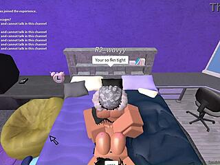 Rich slut gets pounded by roblox fan!