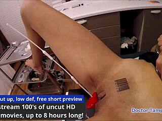 kristen martinez screams and moans during dr. tampa's new immigration policy backstage.