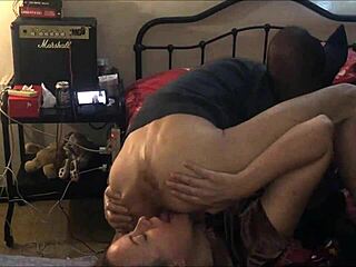 French Amateur Doggy Style Fuck In Satin Lingerie